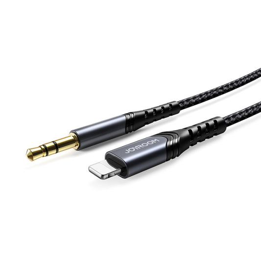 JOYROOM SY-A02 8 Pin to 3.5mm Port High-fidelity Audio Cable, Length:2m(Black) - Video & Audio Cable by JOYROOM | Online Shopping UK | buy2fix