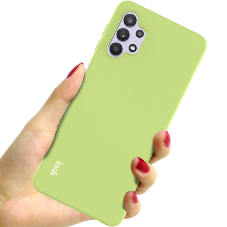For Samsung Galaxy A32 5G IMAK UC-2 Series Shockproof Full Coverage Soft TPU Case(Green) - Samsung Accessories by imak | Online Shopping UK | buy2fix