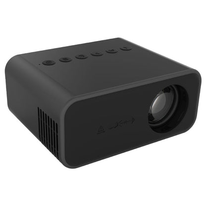 T500 1920x1080P 80 Lumens Portable Mini Home Theater LED HD Digital Projector Without Remote Control & Adaptor(Black) - Consumer Electronics by buy2fix | Online Shopping UK | buy2fix
