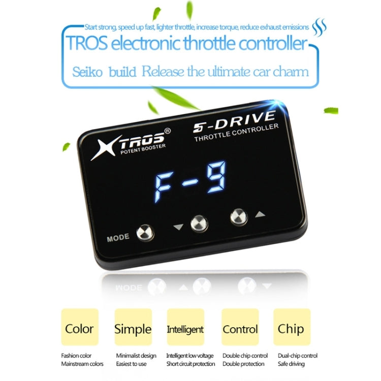 For Mitsubishi Xpander 2017- TROS KS-5Drive Potent Booster Electronic Throttle Controller - In Car by TROS | Online Shopping UK | buy2fix