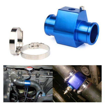 Car Water Temperature Meter Temperature Gauge Joint Pipe Radiator Sensor Adaptor Clamps, Size:30mm(Blue) - In Car by buy2fix | Online Shopping UK | buy2fix