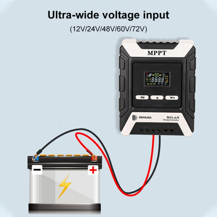 MPPT Solar Controller 12V / 24V / 48V Automatic Identification Charging Controller with Dual USB Output, Model:20A - Consumer Electronics by buy2fix | Online Shopping UK | buy2fix