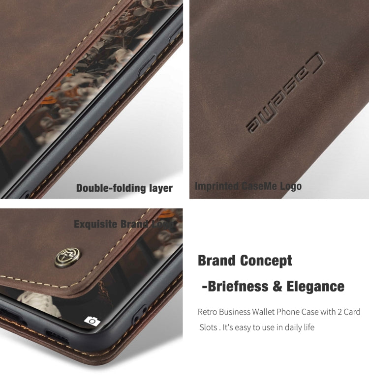 For Xiaomi Mi 11 CaseMe 013 Multifunctional Horizontal Flip Leather Case with Holder & Card Slot & Wallet(Coffee) - Xiaomi Cases by CaseMe | Online Shopping UK | buy2fix