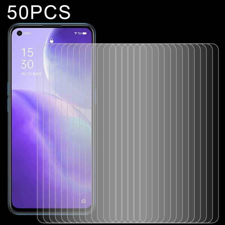 For OPPO Find X3 Lite 50 PCS 0.26mm 9H 2.5D Tempered Glass Film - OPPO Tempered Glass by PINWUYO | Online Shopping UK | buy2fix