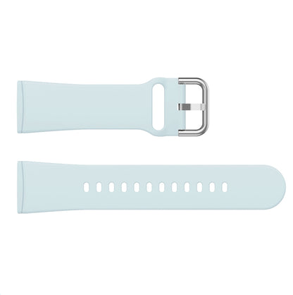 For Fitbit Versa 3 Silicone Watch Band(Light Blue) - Smart Wear by buy2fix | Online Shopping UK | buy2fix