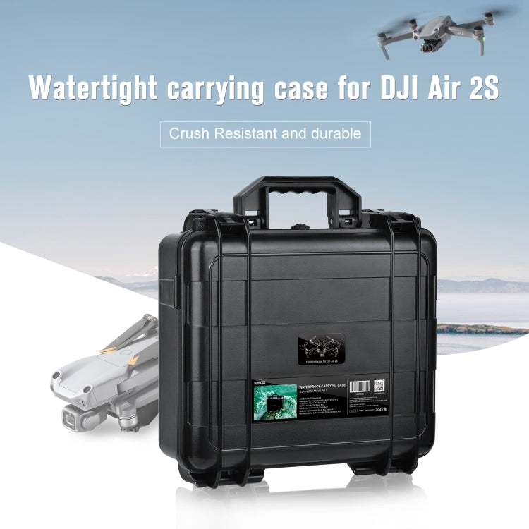STARTRC 1109505 Drone Remote Control Waterproof Shockproof  ABS Sealed Storage Box for DJI Air 2S / Air 2(Black) - DJI & GoPro Accessories by STARTRC | Online Shopping UK | buy2fix