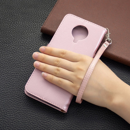 For Nokia G20 / G10 Litchi Texture Pure Color Horizontal Flip Leather Case with Holder & Card Slots & Wallet & Lanyard(Rose Gold) - Mobile Accessories by buy2fix | Online Shopping UK | buy2fix