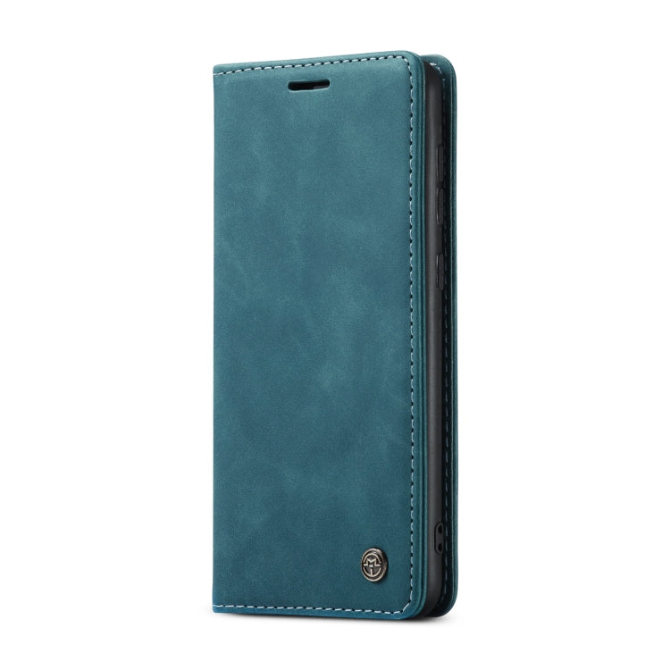 For Samsung Galaxy S21 FE CaseMe 013 Multifunctional Horizontal Flip Leather Case, with Card Slot & Holder & Wallet(Blue) - Galaxy Phone Cases by CaseMe | Online Shopping UK | buy2fix