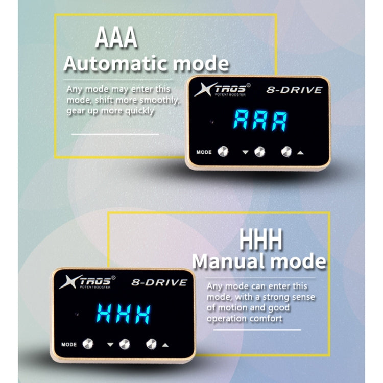 For Audi Q3 2012- TROS 8-Drive Potent Booster Electronic Throttle Controller Speed Booster - In Car by TROS | Online Shopping UK | buy2fix