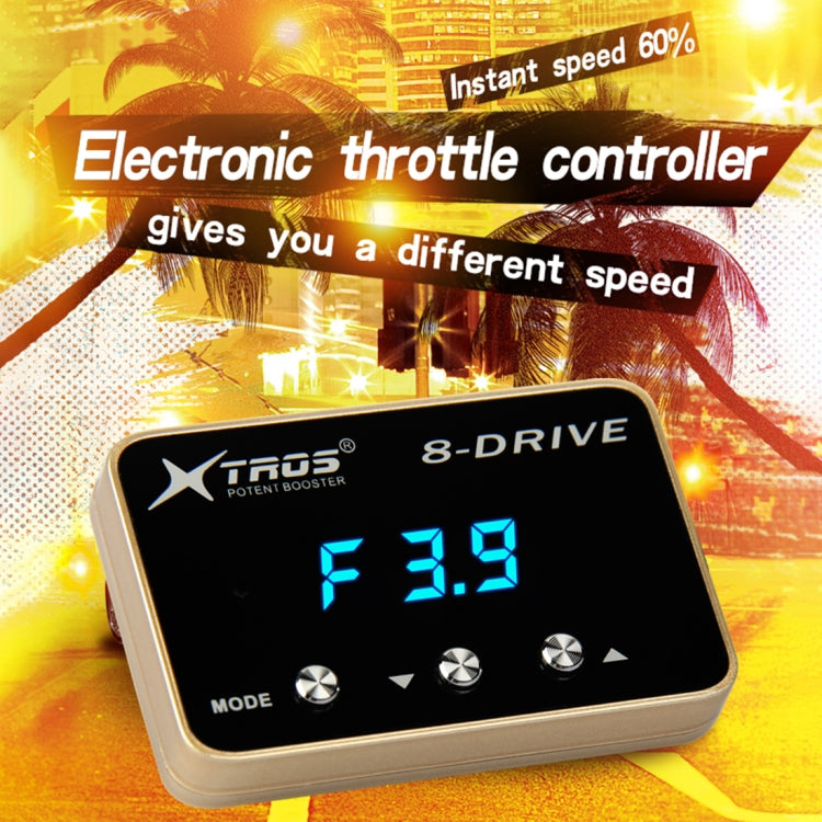 For Audi RS5 2011- TROS 8-Drive Potent Booster Electronic Throttle Controller Speed Booster - In Car by TROS | Online Shopping UK | buy2fix