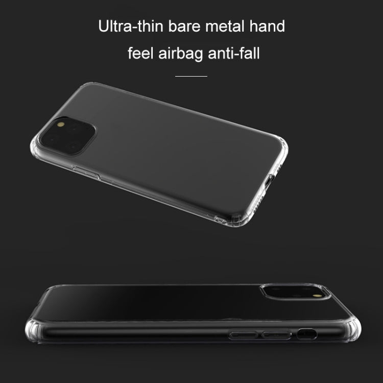 For iPhone 11 WK Shockproof Ultra-thin TPU Protective Case (Transparent Black) - iPhone 11 Cases by WK | Online Shopping UK | buy2fix