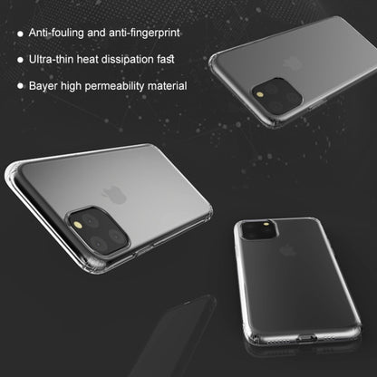 For iPhone 12 / 12 Pro WK Shockproof Ultra-thin TPU Protective Case(Transparent Black) - iPhone 12 / 12 Pro Cases by WK | Online Shopping UK | buy2fix