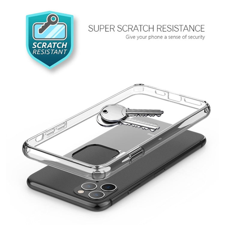 For iPhone 11 Pro Shockproof TPU + PC Protective Case (Transparent Black) - iPhone 11 Pro Cases by WK | Online Shopping UK | buy2fix