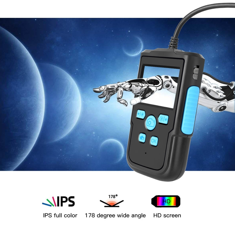 P60B 5.5mm 1080P 2.4 inch IPS Screen IP68 Waterproof HD Digital Endoscope, Length:10m Hard Cable - Consumer Electronics by buy2fix | Online Shopping UK | buy2fix