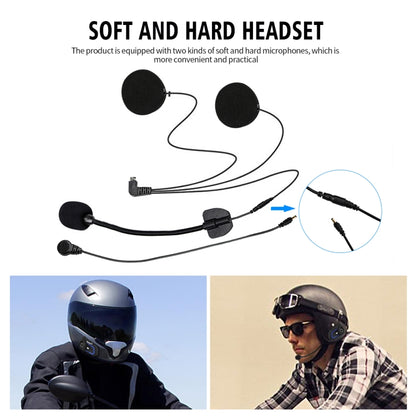 WUPP CS-1412B1 Bluetooth 5.1 S2 Motorcycle Helmet Full Duplex Bluetooth Intercom Headset Earphone(Orange) - Consumer Electronics by buy2fix | Online Shopping UK | buy2fix
