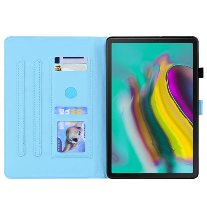 For Samsung Galaxy Tab S5e 10.5 SM-T720 / SM-T725 Animal Pattern Horizontal Flip Leather Case with Holder & Card Slots & Photo Frame(Cat Brothers) - Tab S5E 10.5 T720 / T725 by buy2fix | Online Shopping UK | buy2fix