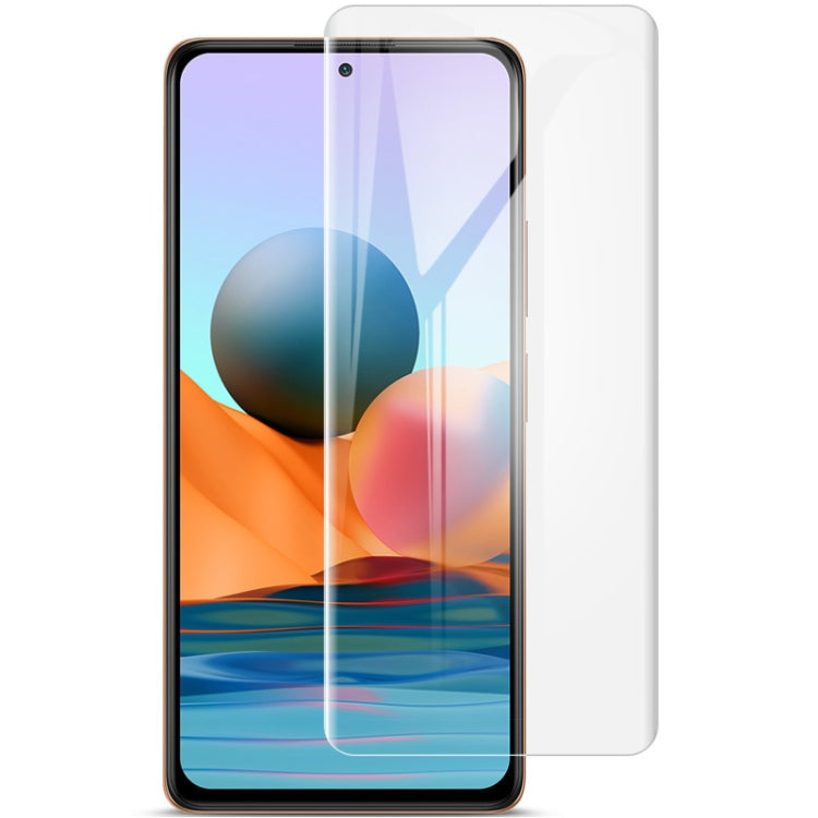 For Xiaomi Redmi Note 10 Pro Overseas Version 2 PCS IMAK Curved Full Screen Hydrogel Film Front Protector -  by imak | Online Shopping UK | buy2fix