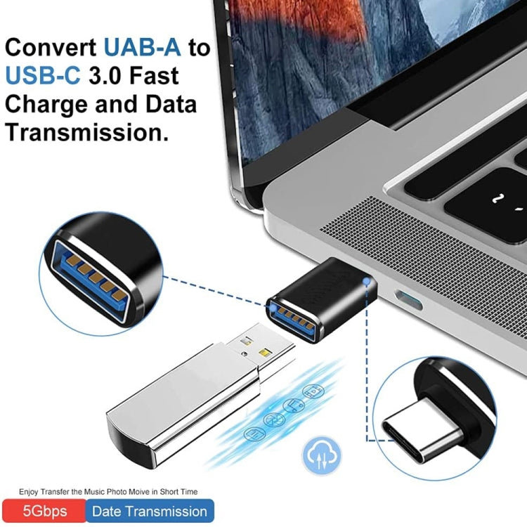 XQ-ZH004 USB 3.0 Female to USB-C / Type-C Male OTG Adapter - Mobile Accessories by buy2fix | Online Shopping UK | buy2fix