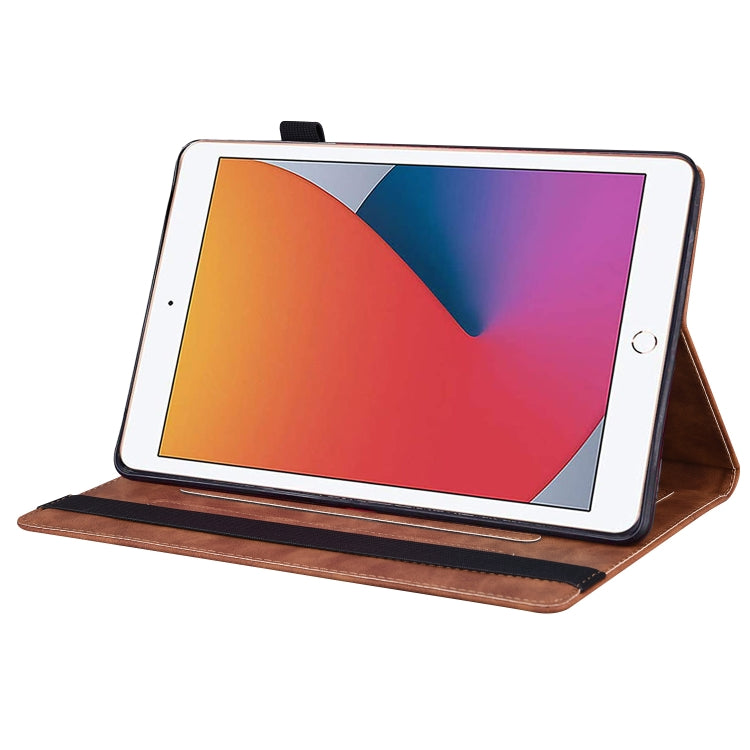 For iPad Mini 5 / 4 / 3 / 2 / 1 Business Shockproof Horizontal Flip Leather Case with Holder & Card Slots & Photo Frame & Pen Slot & Sleep / Wake-up Function(Brown) - iPad Mini 4 & 3 & 2 & 1 Cases by buy2fix | Online Shopping UK | buy2fix