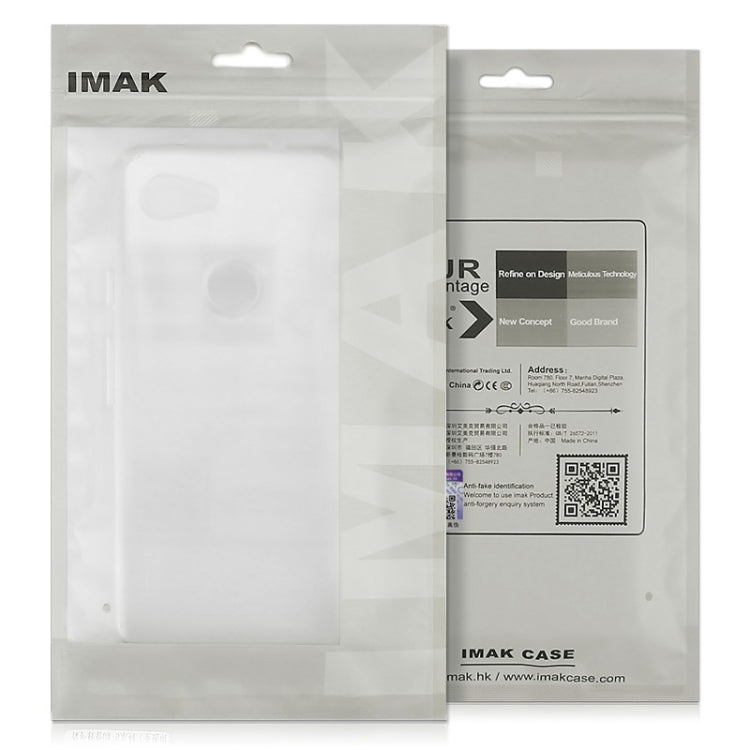 For Asus Zenfone 8 ZS590KS IMAK UX-5 Series Transparent Shockproof TPU Protective Case - ASUS Cases by imak | Online Shopping UK | buy2fix