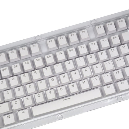 HXSJ P9 104 Keys PBT Color Mechanical Keyboard Keycaps(White) - Other by HXSJ | Online Shopping UK | buy2fix