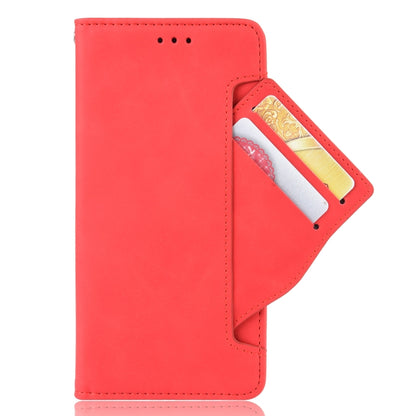 For Motorola Moto G Stylus 5G 2021 Skin Feel Calf Pattern Horizontal Flip Leather Case with Holder & Card Slots & Photo Frame(Red) - Motorola Cases by buy2fix | Online Shopping UK | buy2fix