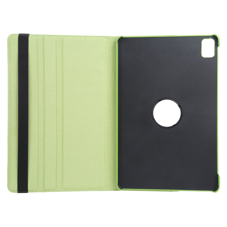 For Huawei MatePad Pro 12.6 2021 360 Degree Rotation Litchi Texture Horizontal Flip Leather Case with Holder(Green) - Huawei by buy2fix | Online Shopping UK | buy2fix