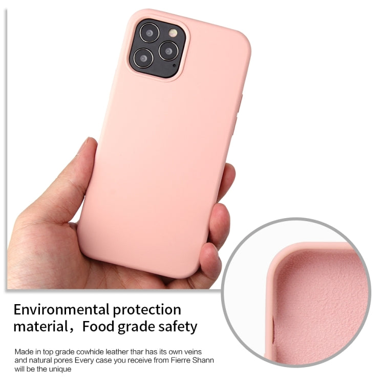 For iPhone 13 Solid Color Liquid Silicone Shockproof Protective Case(Black) - iPhone 13 Cases by buy2fix | Online Shopping UK | buy2fix