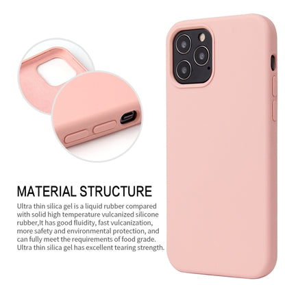 For iPhone 13 Pro Solid Color Liquid Silicone Shockproof Protective Case (Light Purple) - iPhone 13 Pro Cases by buy2fix | Online Shopping UK | buy2fix