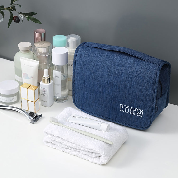 Multifunctional Portable Hook Type Travel Wash Storage Bag Cosmetic Bag(Navy Blue) - Storage Bags by buy2fix | Online Shopping UK | buy2fix