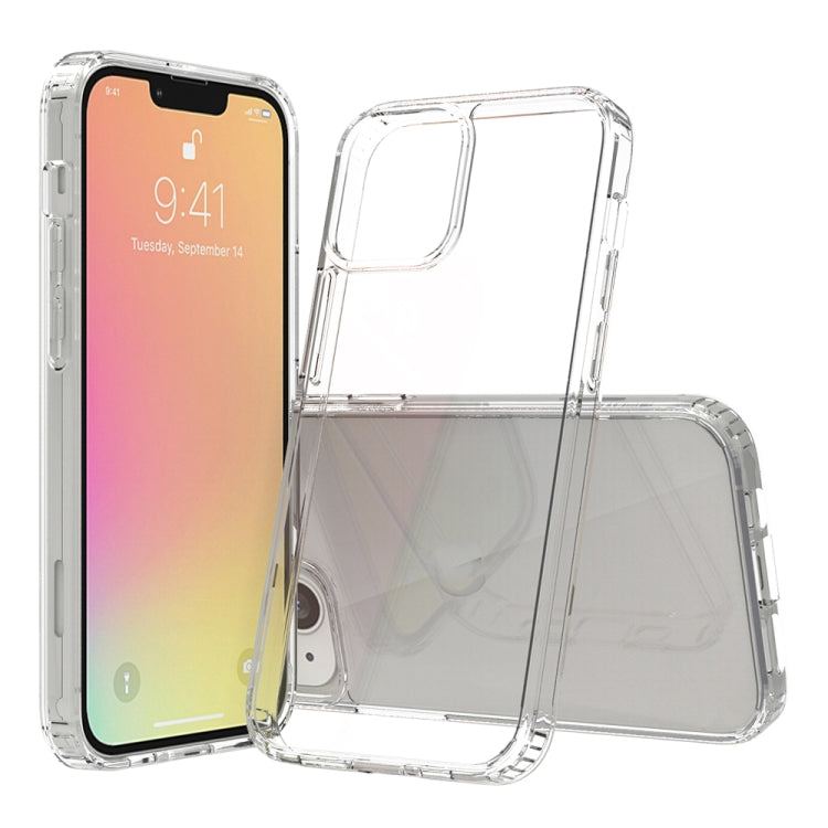 For iPhone 13 Shockproof Scratchproof TPU + Acrylic Protective Case(Transparent) - Apple Accessories by buy2fix | Online Shopping UK | buy2fix