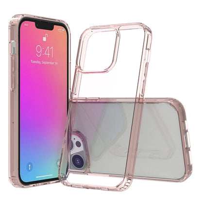 For iPhone 13 Pro Shockproof Scratchproof TPU + Acrylic Protective Case (Pink) - iPhone 13 Pro Cases by buy2fix | Online Shopping UK | buy2fix