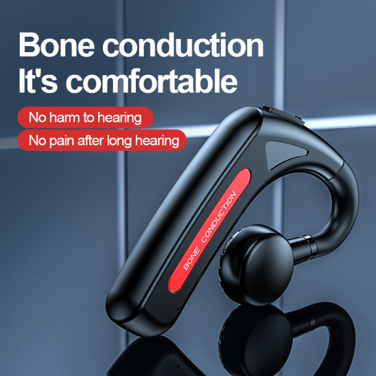 M-618 Bone Conduction Hanging Ear Stereo Bluetooth Headset(Black) - Bluetooth Earphone by buy2fix | Online Shopping UK | buy2fix