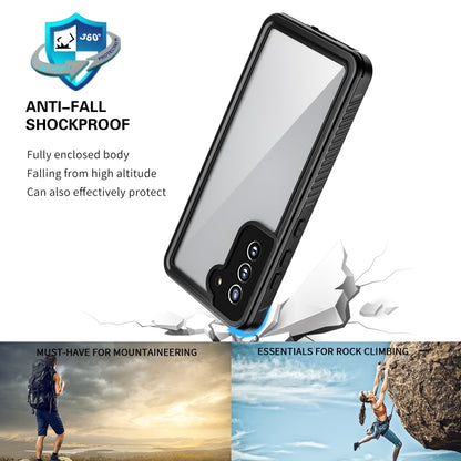 For Samsung Galaxy S21 FE RedPepper Shockproof IP68 Waterproof PC + TPU Protective Case(Black) - Galaxy Phone Cases by RedPepper | Online Shopping UK | buy2fix