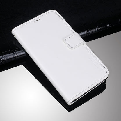 idewei Crazy Horse Texture Horizontal Flip Leather Case with Holder & Card Slots & Wallet For Doogee S97 Pro(White) - More Brand by idewei | Online Shopping UK | buy2fix