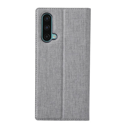 For OnePlus Nord CE 5G ViLi DMX Series Shockproof TPU + PU Leather Magnetic Attraction Horizontal Flip Case with Card Slot & Holder(Grey) - OnePlus Cases by ViLi | Online Shopping UK | buy2fix