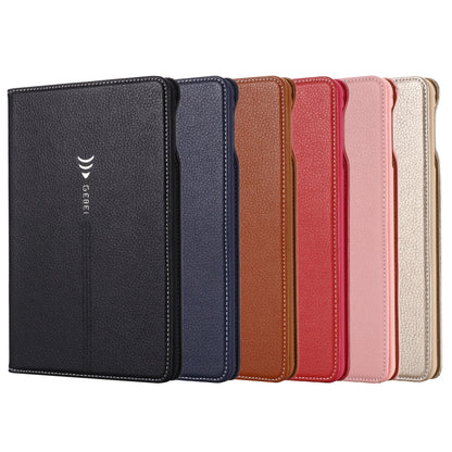 For iPad Mini 2019 & 4 & 3 & 2 & 1 GEBEI PU+TPU Horizontal Flip Protective Case with Holder & Card Slots(Rose Gold) - iPad mini (2019) / mini 5 Cases by GEBEI | Online Shopping UK | buy2fix