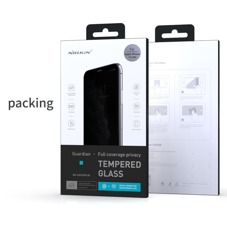 For iPhone 13 / 13 Pro NILLKIN Guardian Full Coverage Privacy-proof Tempered Glass Film - iPhone 13 Tempered Glass by NILLKIN | Online Shopping UK | buy2fix