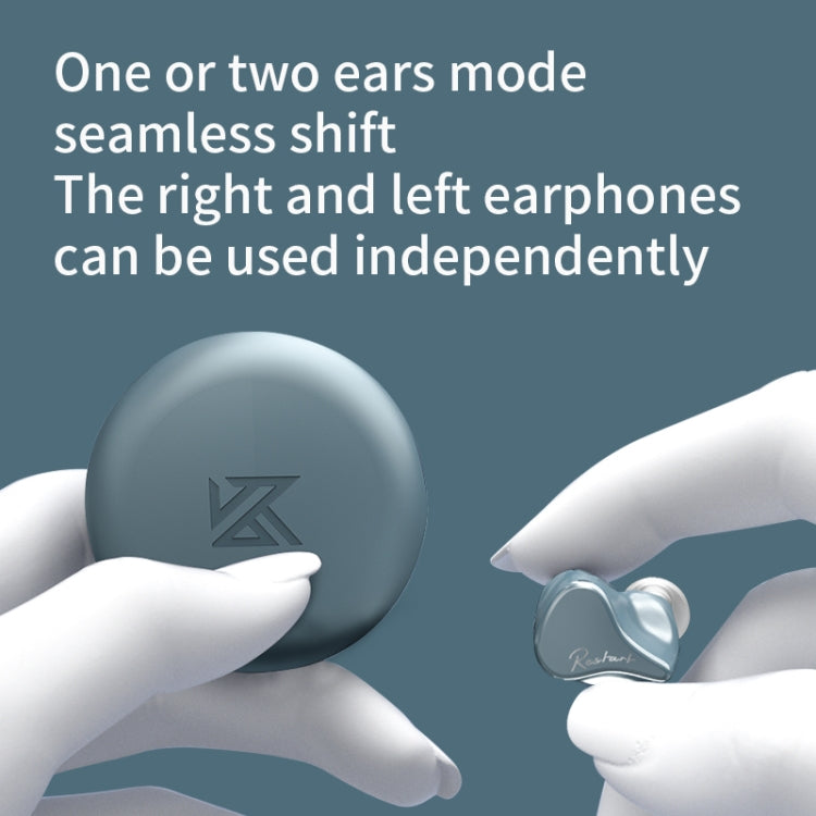 KZ SKS 1DD+1BA Hybrid Technology Wireless Bluetooth 5.2 Sports In-ear Earphone(Blue) - Bluetooth Earphone by KZ | Online Shopping UK | buy2fix