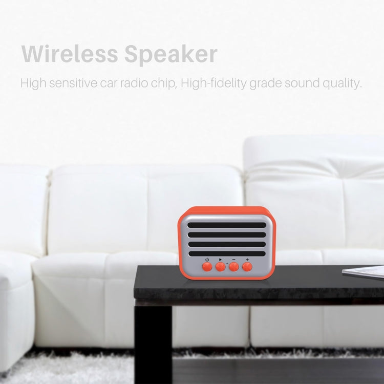 New Rixing NR-102 Mini TWS Bluetooth Speaker(Black) - Mini Speaker by New Rixing | Online Shopping UK | buy2fix
