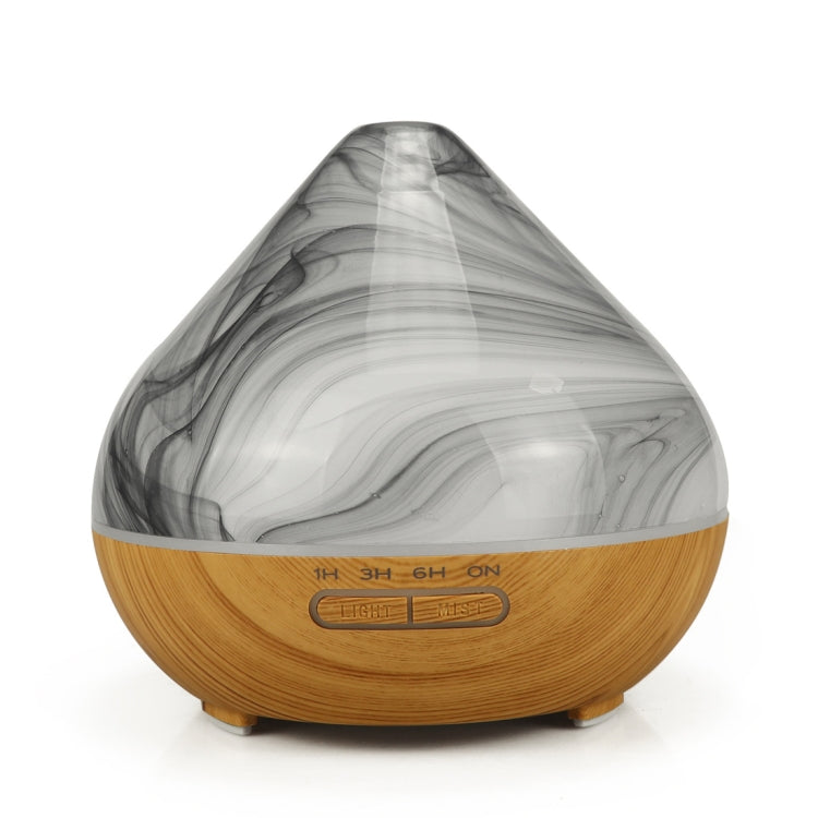 400ml Volcano Shape Humidifier Glass Aromatherapy Machine Automatic Alcohol Sprayer, Plug Specification:US Plug(Khaki) - Home & Garden by buy2fix | Online Shopping UK | buy2fix