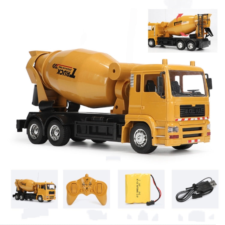 MoFun 3825 2.4G 10-channel Remote Control Simulation Engineering Vehicle, Style:Mixer Truck - RC Cars by MoFun | Online Shopping UK | buy2fix