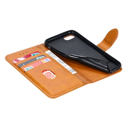 For iPhone 8  / 7 GUSSIM Magnetic Horizontal Flip Leather Case with Holder & Card Slots & & Wallet(Red) - More iPhone Cases by GUSSIM | Online Shopping UK | buy2fix