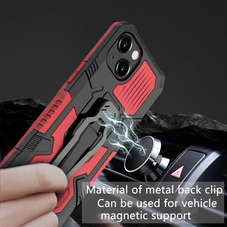 For iPhone 13 Pro Machine Armor Warrior PC + TPU Phone Case (Red) - iPhone 13 Pro Cases by buy2fix | Online Shopping UK | buy2fix