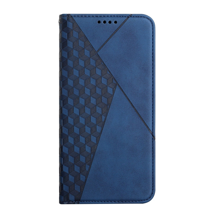 For Motorola Moto E20 / E30 / E40 Skin Feel Magnetic Leather Phone Case(Blue) - Motorola Cases by buy2fix | Online Shopping UK | buy2fix