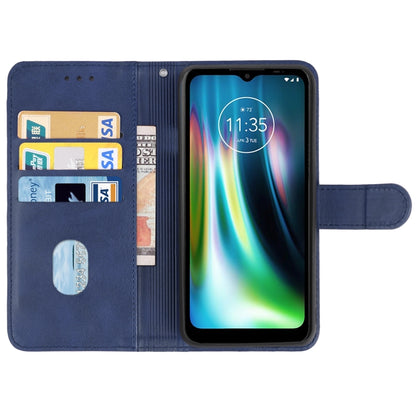 Leather Phone Case For Motorola Moto Defy 2021(Blue) - Motorola Cases by buy2fix | Online Shopping UK | buy2fix