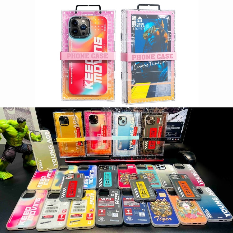 For iPhone 12 WK WPC-015 Gorillas Series Cool PC + TPU Phone Case(WGC-015) - iPhone 12 / 12 Pro Cases by WK | Online Shopping UK | buy2fix