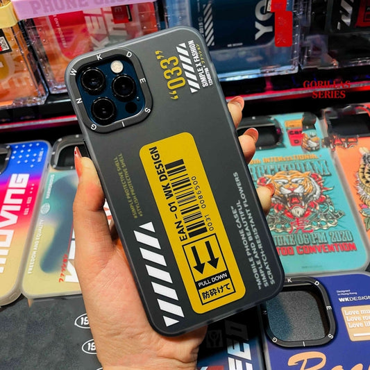 For iPhone 12 Pro WK WPC-015 Gorillas Series Cool PC + TPU Phone Case(WGC-016) - iPhone 12 / 12 Pro Cases by WK | Online Shopping UK | buy2fix