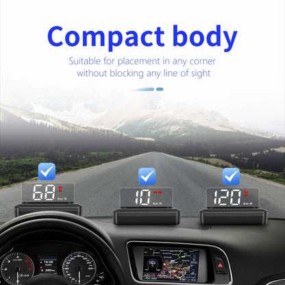 G100 Car HD GPS Head-Up Display HUD System - In Car by buy2fix | Online Shopping UK | buy2fix