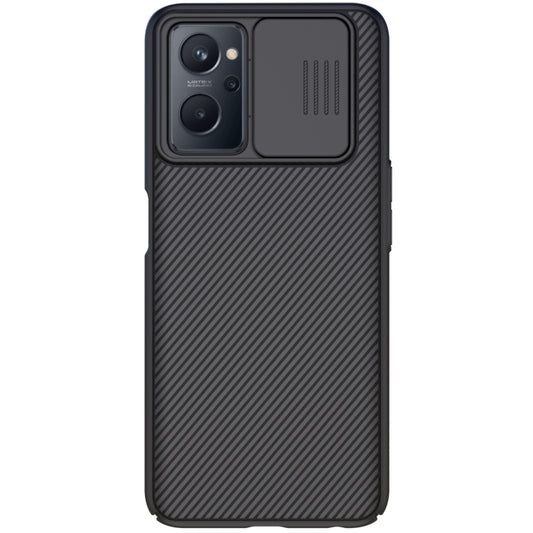 For OPPO Realme 9i NILLKIN Black Mirror Series Camshield PC Phone Case(Black) - Realme Cases by NILLKIN | Online Shopping UK | buy2fix